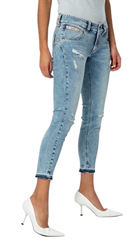 Herrlicher Touch Cropped Jeans AUS Bio-Baumwolle (27, bleast Destroy) von Herrlicher