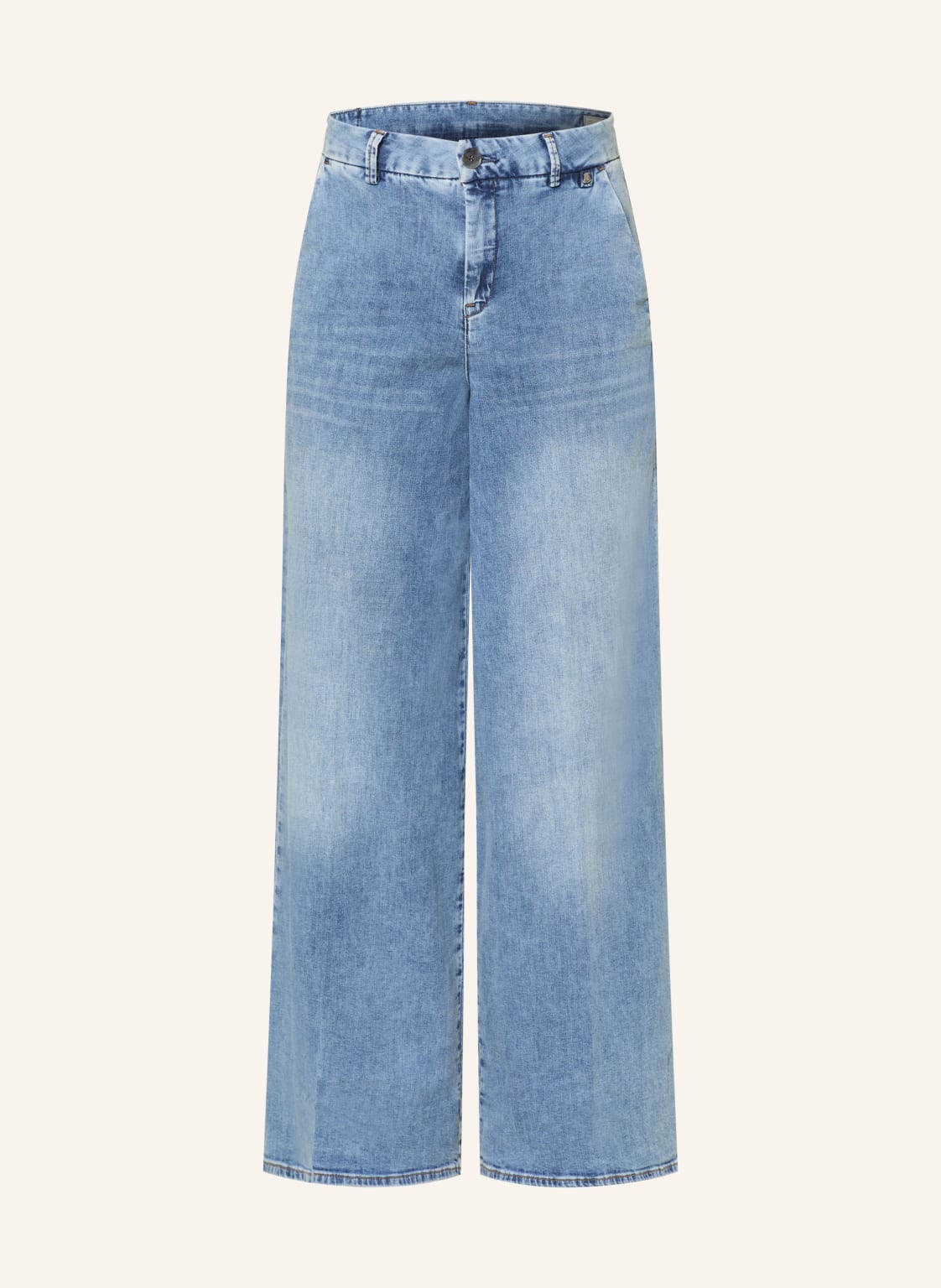 Herrlicher Wide Leg Jeans Lovely blau von Herrlicher