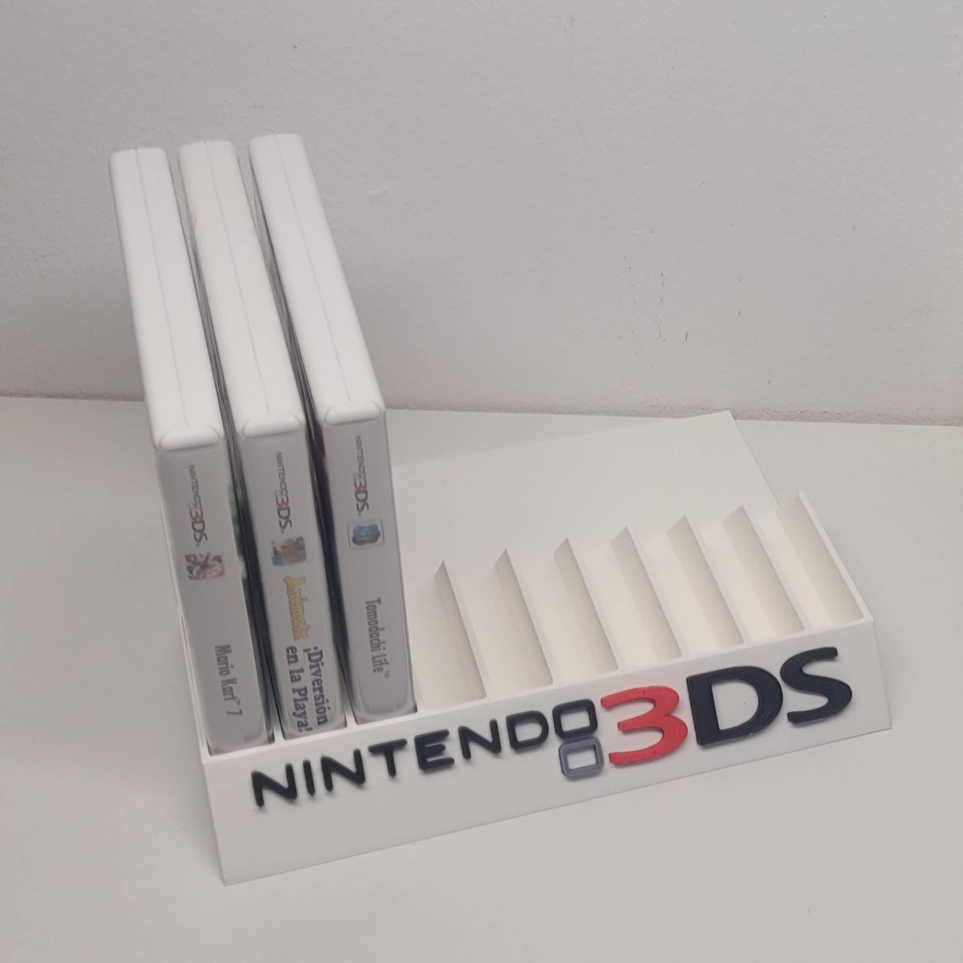 Spielenständer, Aufsteller 3D-Druck Für 10, 12 Und 14 Spielen - Nintendo 3Ds Spielenständer, Aufsteller 3D-Druck Für 10, 12 Und 14 Spielen - Nintendo 3Ds von Herrtipps