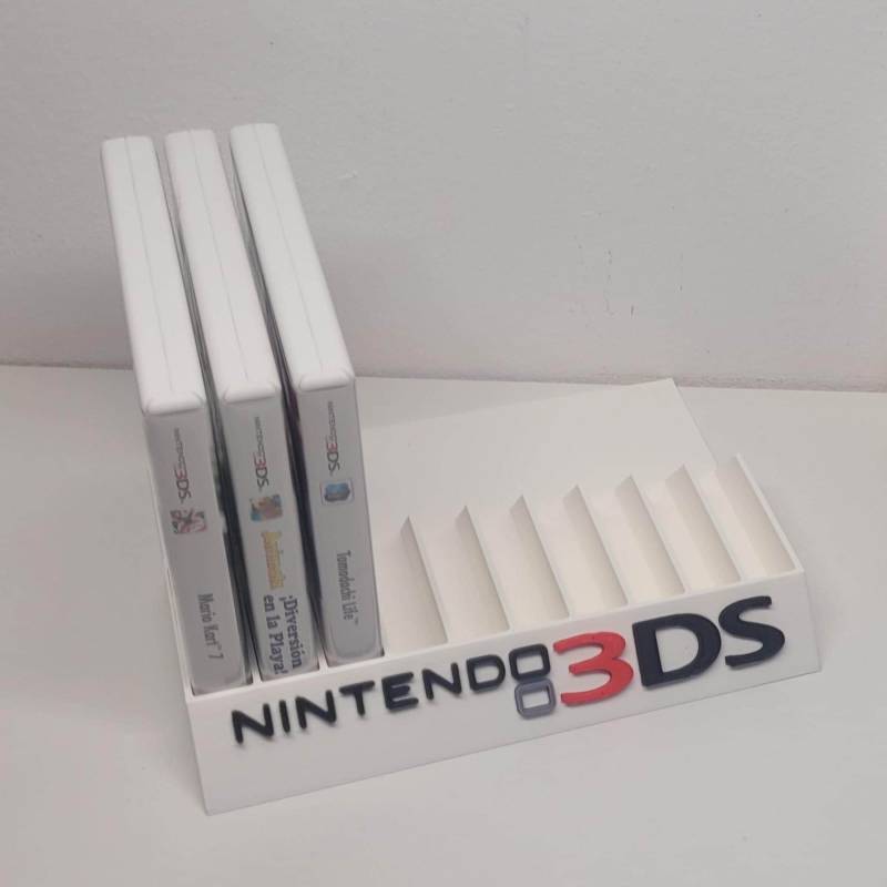 Spielenständer, Aufsteller 3D-Druck Für 10, 12 Und 14 Spielen - Nintendo 3Ds Spielenständer, Aufsteller 3D-Druck Für 10, 12 Und 14 Spielen - Nintendo 3Ds von Herrtipps