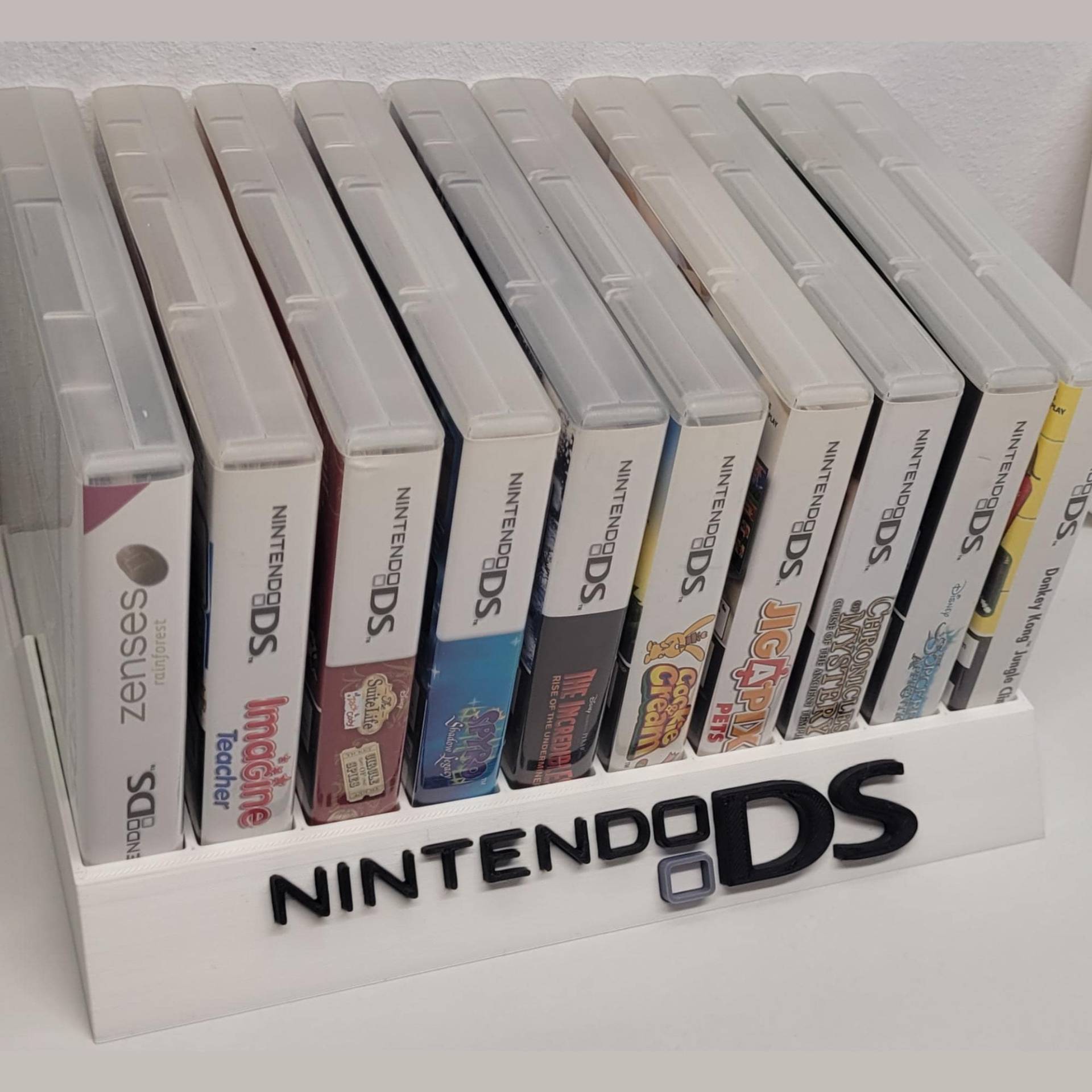Spielenständer, Aufsteller 3D-Druck Für 10 Spielen - Nintendo Ds Spielenständer, Aufsteller 3D-Druck Für 10 Spielen - Nintendo Ds von Herrtipps
