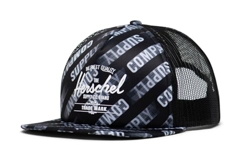 Herschel Whaler Mesh Hat Motion Rollcall/White von Herschel