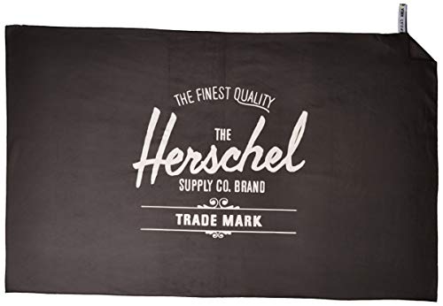 Herschel Camping-Handtuch, Einheitsgröße, Schwarz, Einheitsgröße, Camping-Handtuch von Herschel