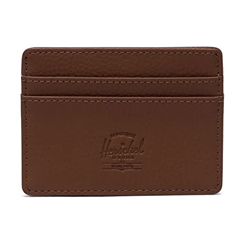 HERSCHEL 11147-03272 Charlie VEGAN Leather RFID Braun Unisex - Erwachsene Einheitsgröße, braun, Geldbörse von Herschel