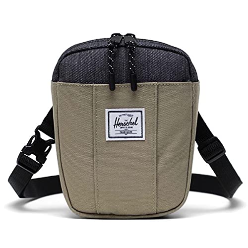 Herschel Cruz Crossbody Bag kleine Umhängetasche Schultertasche Crosser 10510, Farbe:Timberwolf/Black/Denim von Herschel