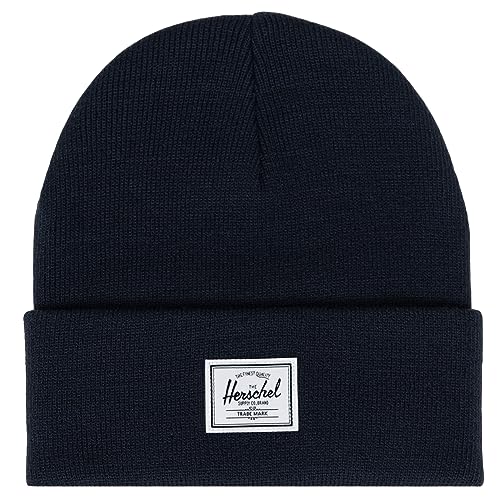 Herschel Elmer Beanie 50152-00007, Unisex Beannie, Navy, One Size EU von Herschel