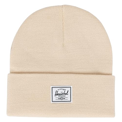 Herschel Elmer Beanie 50152-05936, Unisex Beannie, beige, One Size EU von Herschel