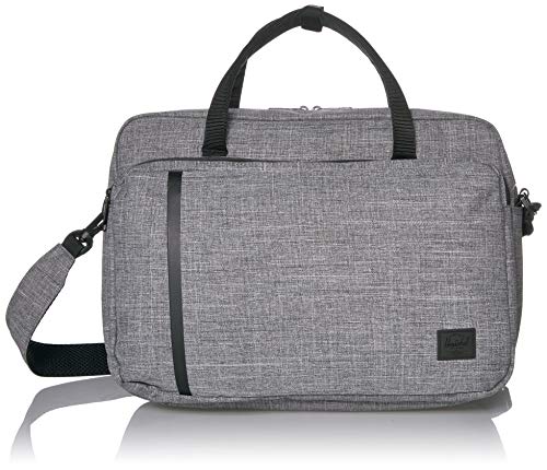 Herschel Gibson Messenger Bag, Raven Crosshatch, One Size von Herschel