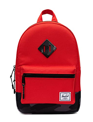 Herschel Heritage Kids Backpack Fiery Red/Night Camo von Herschel