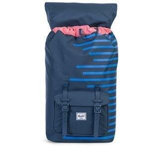 Herschel - Herschel LIL AMER Navy Cobalt Stripes Rucksack von Herschel