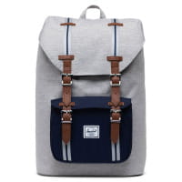 Herschel Little America Mid-Volume Rucksack Light Grey Crosshatch-Peacoat von Herschel