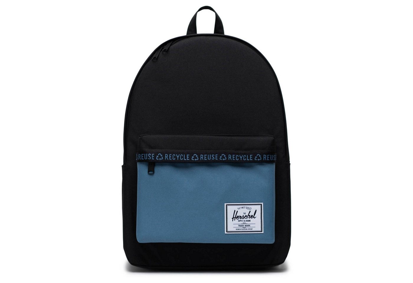 Herschel Schulrucksack Classic X-Large ECO 30 - Rucksack 45 cm (black/copen blue) Herschel Schulrucksack Classic X-Large ECO 30 - Rucksack 45 cm (black/copen blue) von Herschel