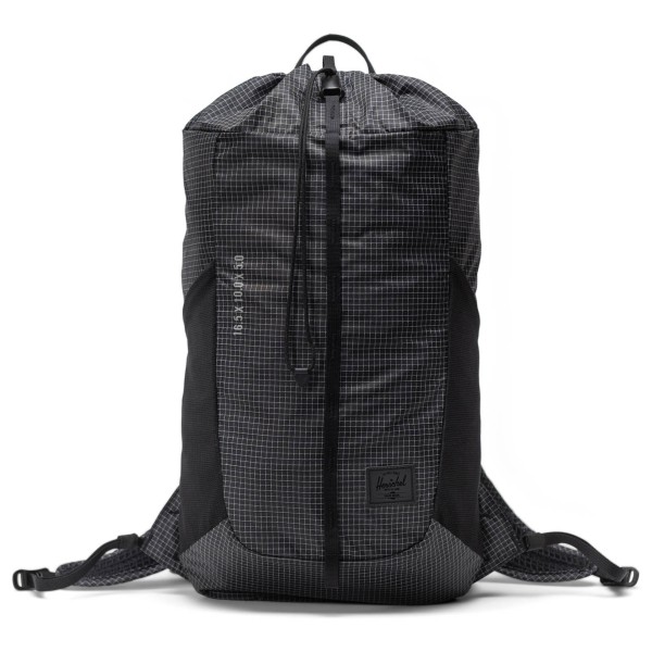 Herschel - Ultralight Cinch Daypack 14 - Wanderrucksack Gr 14 l schwarz/grau von Herschel