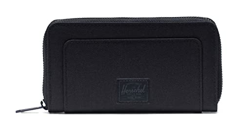 Herschel Unisex Thomas RFID Geldbörse, schwarz/schwarz von Herschel