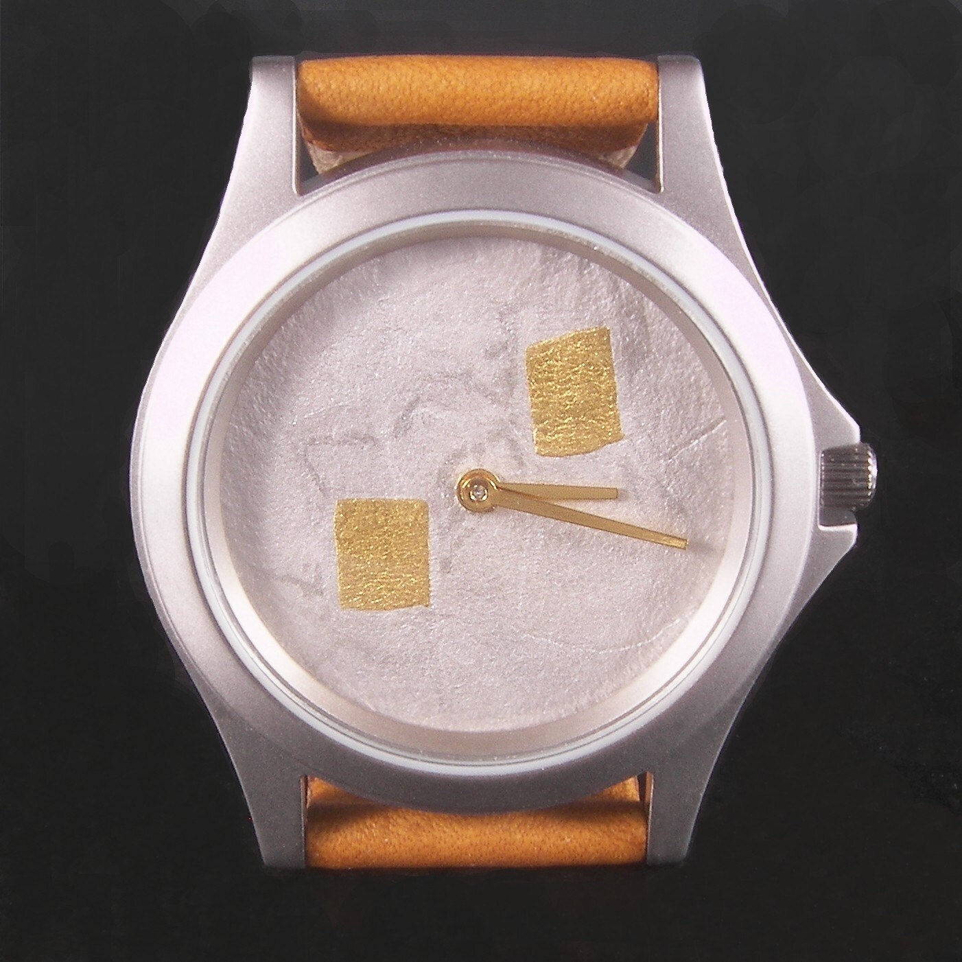 Argentium Uhr Mit 24 K Gold Silber von HershalWiggins