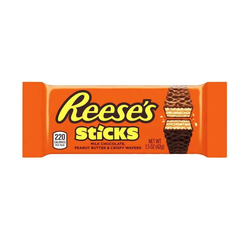 27,14 €/kg Reeses Sticks, Erdnussbutter Riegel, 42g von Hershey's