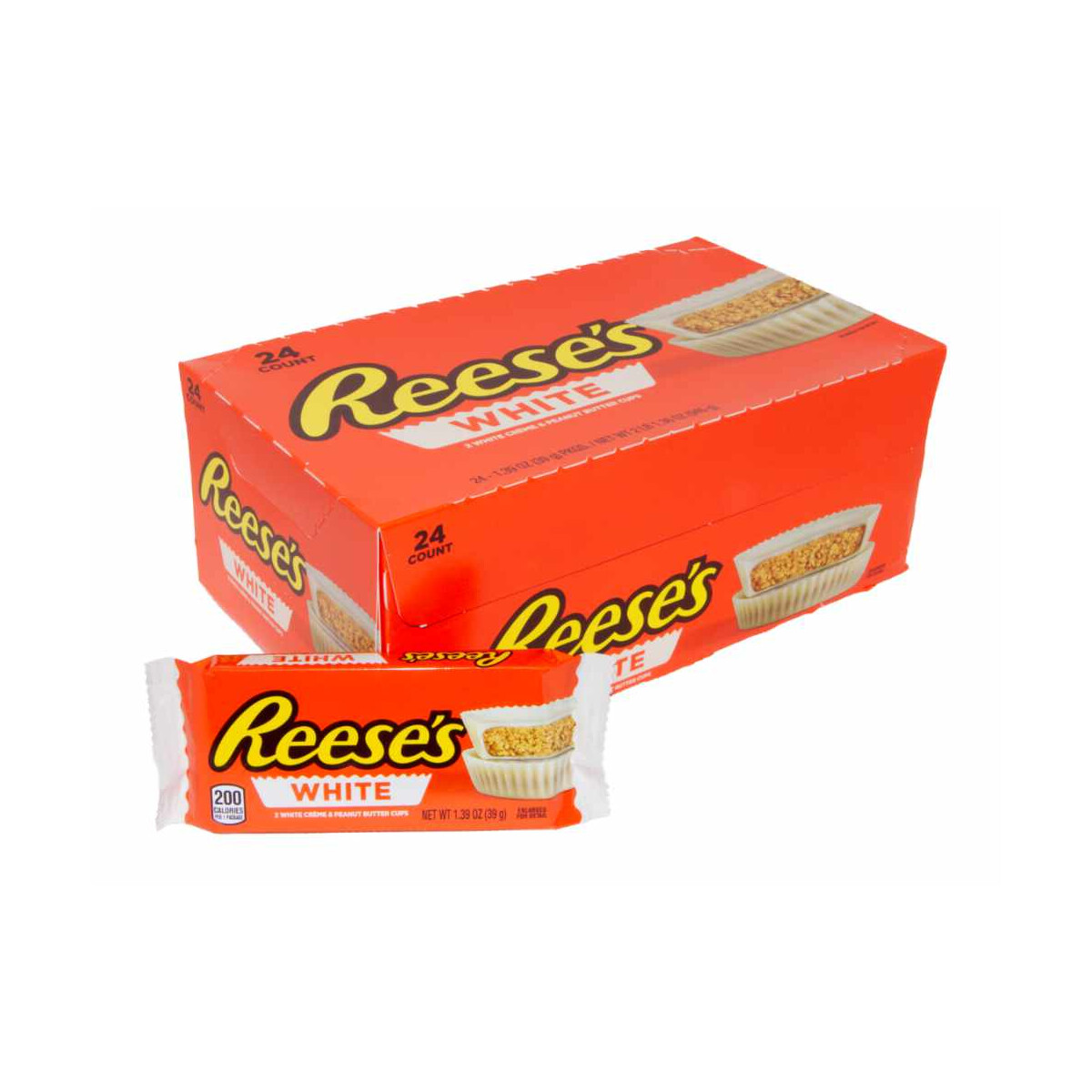 30,06 €/kg 24x Reeses Peanut Butter Cups White von Hershey's