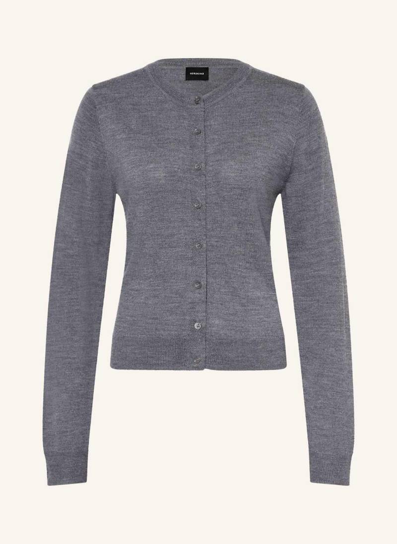 Herskind Strickjacke Roselle grau von Herskind