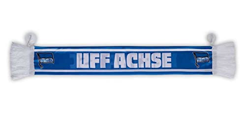 Hertha BSC Berlin Autoschal - UFF ACHSE - Auto Schal Car Scarf Fanschal - Plus Lesezeichen I love Berlin von Hertha BSC