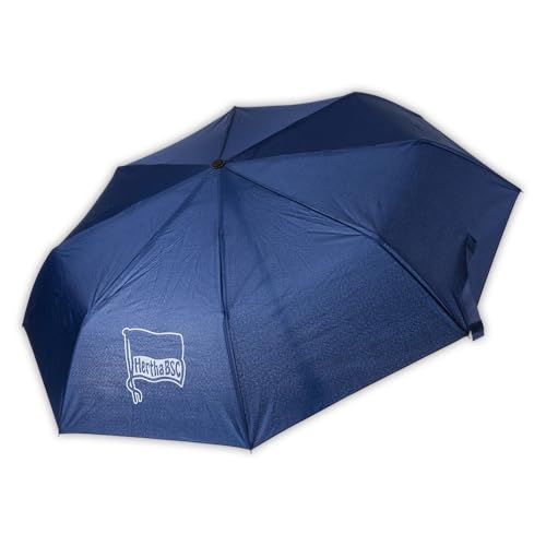 Hertha BSC Berlin Regenschirm Taschenschirm ** Fahne Navy ** Hertha BSC Berlin Regenschirm Taschenschirm ** Fahne Navy ** von Hertha BSC