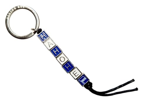 Hertha BSC Berlin Schlüsselanhänger - Würfelkette - Anhänger HBSCB - plus Lesezeichen I love Berlin von Hertha BSC