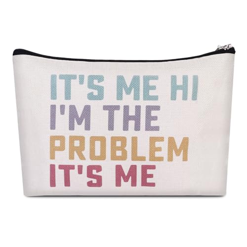 Herton TS Album Kosmetiktasche Damen, Tay Inspirierte Make up Tasche Mädchen Musikliebhaber-Geschenk Album Inspiriertes Geschenk Kosmetiktasche Mädchen (ME Problem) von Herton