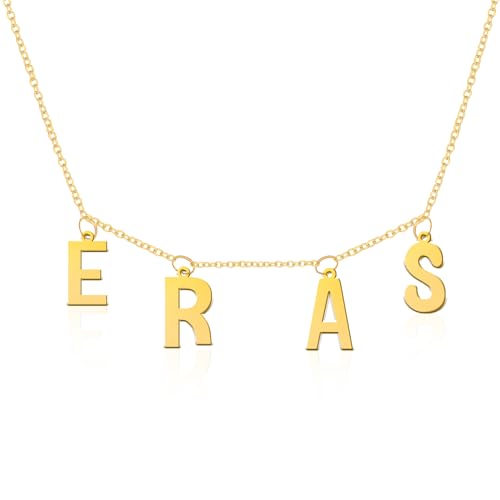 Herton TS Album Song Titel Halskette damen, Tay Inspirierte Halskette Schlüsselbeinkette Charms für Swiftie Musikliebhaber, Sänger Fans Geschenke Musik Schmuck Geburtstag (ERAS) von Herton