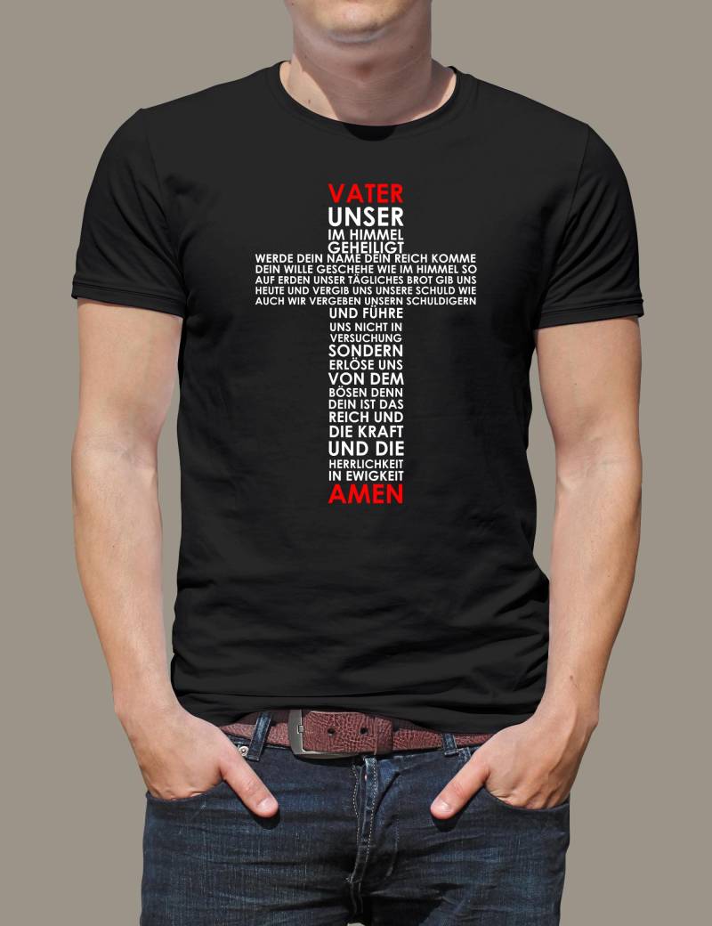Unisex T-Shirt Jesus Is King Vater Unser Gott Heiliger Geist Beten Pray Bibel Pfingsten_002A Unisex T-Shirt Jesus Is King Vater Unser Gott Heiliger Geist Beten Pray Bibel Pfingsten_002A von HerzJesu