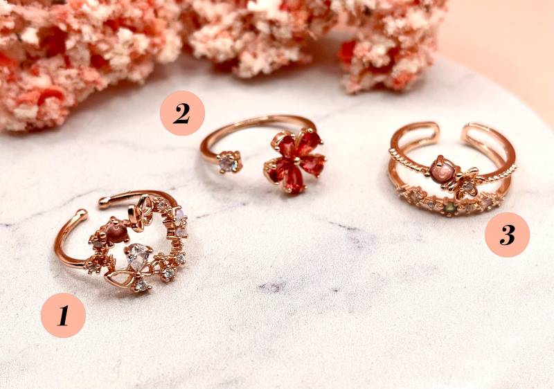 Elegante Ringe Aus Roségold Elegante Ringe Aus Roségold von HerzblattSchmuck