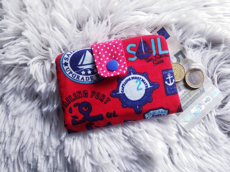 Geldbörse Berta von HerzblutDesigns