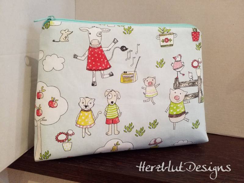Mädchenkram -Kosmetiktäschchen von HerzblutDesigns