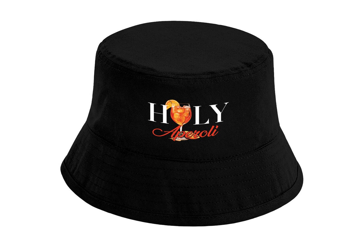 Herzbotschaft Sonnenhut (Unisex Einheitsgröße, Sommerhut mit Spruch, Festivalhut, Fischerhut) für Damen & Herren von Herzbotschaft