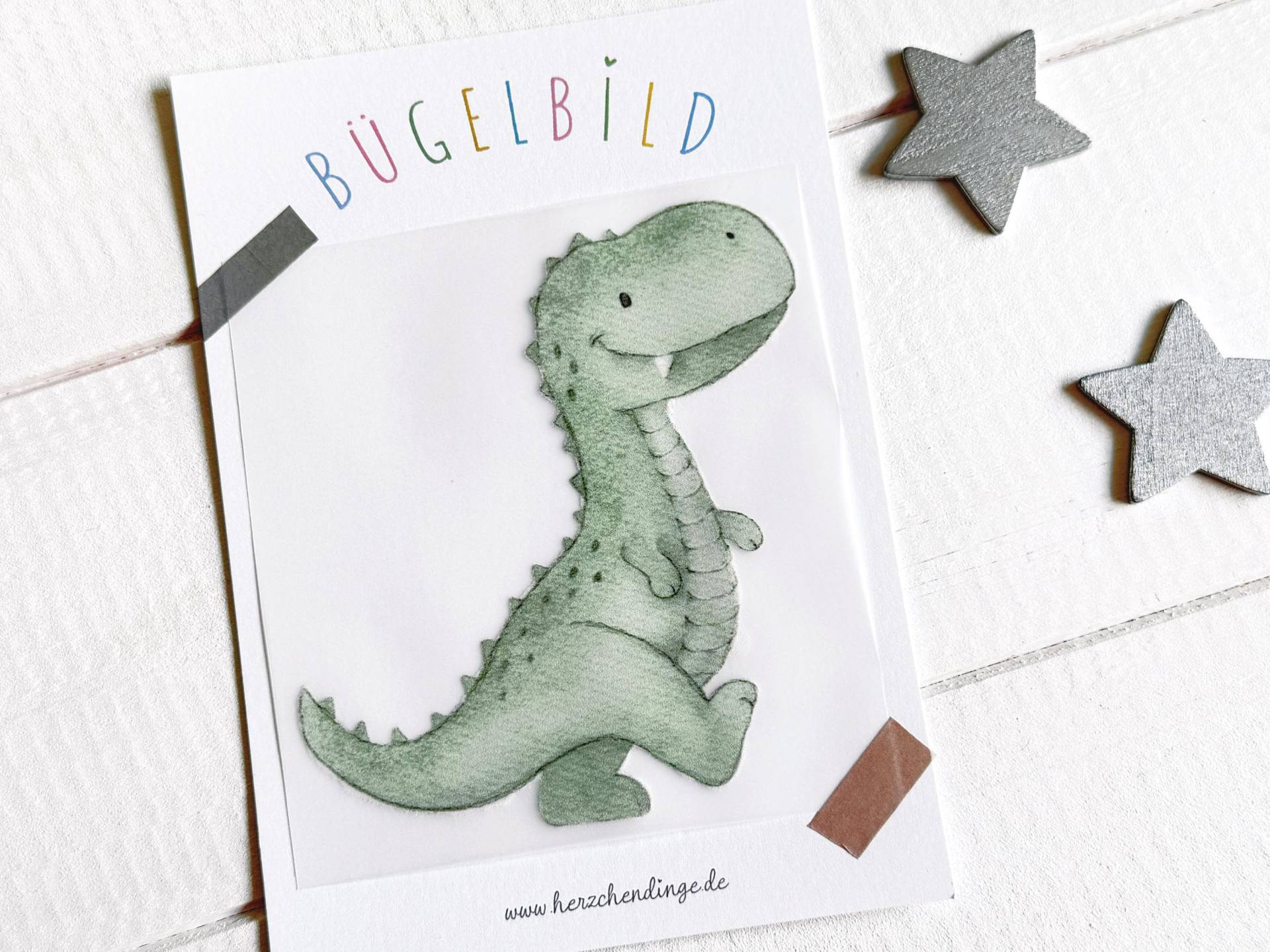 Cooles Bügelbild Dino Cooles Bügelbild Dino von Herzchendinge