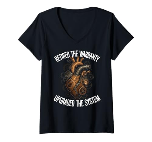Damen Herzchirurg Original Körper Rebuilt Motor Charme T-Shirt mit V-Ausschnitt Damen Herzchirurg Original Körper Rebuilt Motor Charme T-Shirt mit V-Ausschnitt von Herzchirurg Herzgesundheit Herzchirurgie