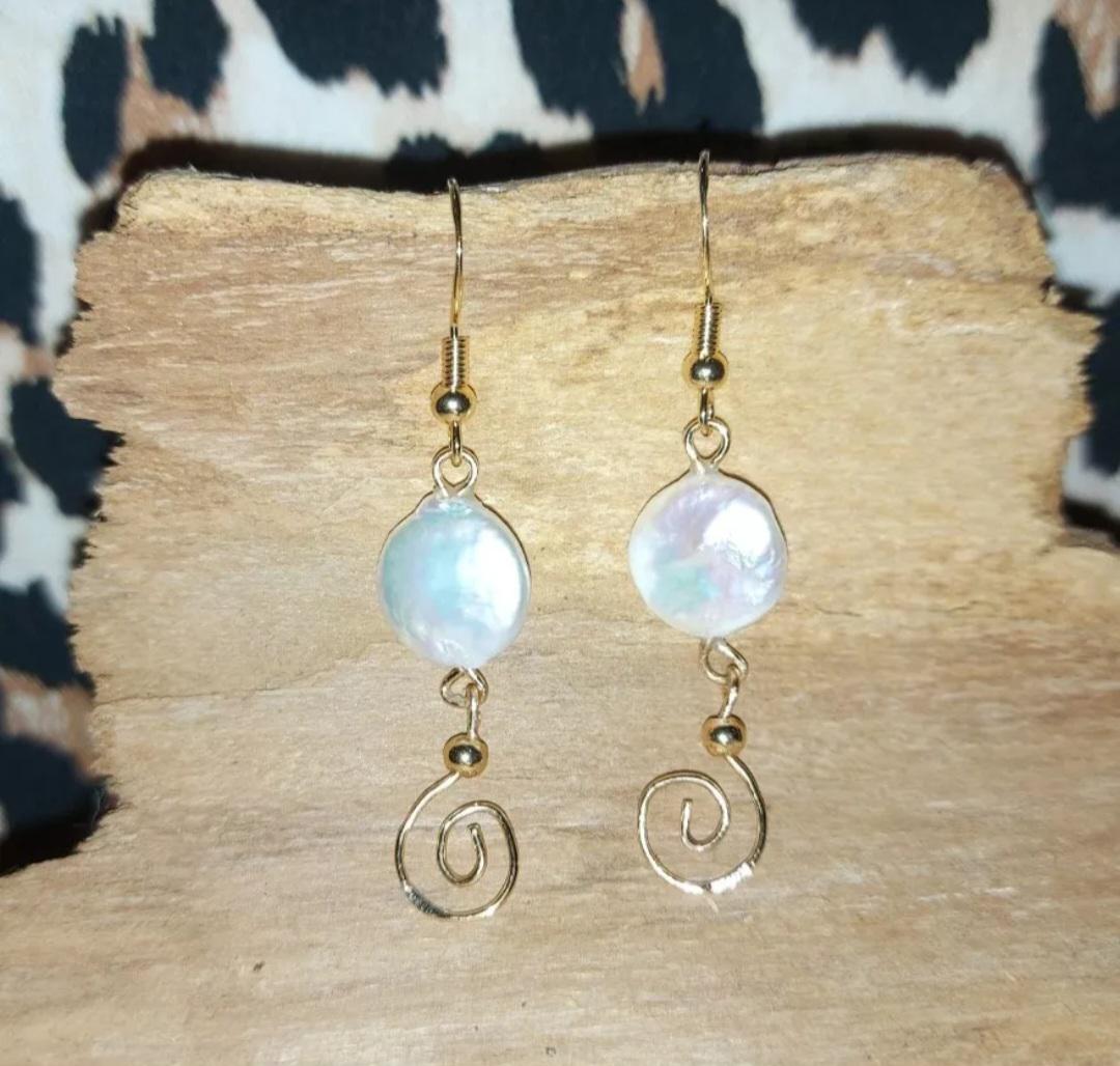Echte Barock Perlen Multicolor Süßwasserperle Ohrringe 925 Silber Vergoldt Feminin/Schmuck Geschenk Love Beziehung Romantisch Edel Echte Barock Perlen Multicolor Süßwasserperle Ohrringe 925 Silber Vergoldt Feminin/Schmuck Geschenk Love Beziehung Romantisch Edel von HerzderMonstera