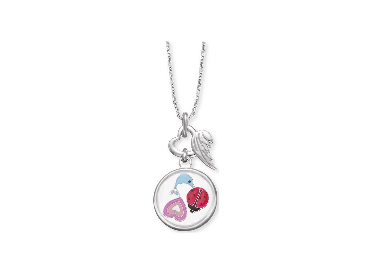 Herzengel Charm-Kette Halskette für Kinder (keine Angabe, 1-tlg., Charm-Kette) von Herzengel