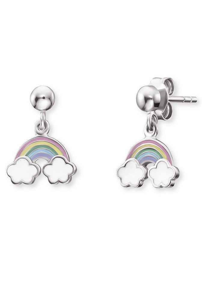 Herzengel Paar Ohrstecker Regenbogen, HEE-RAINBOW, mit Emaille von Herzengel