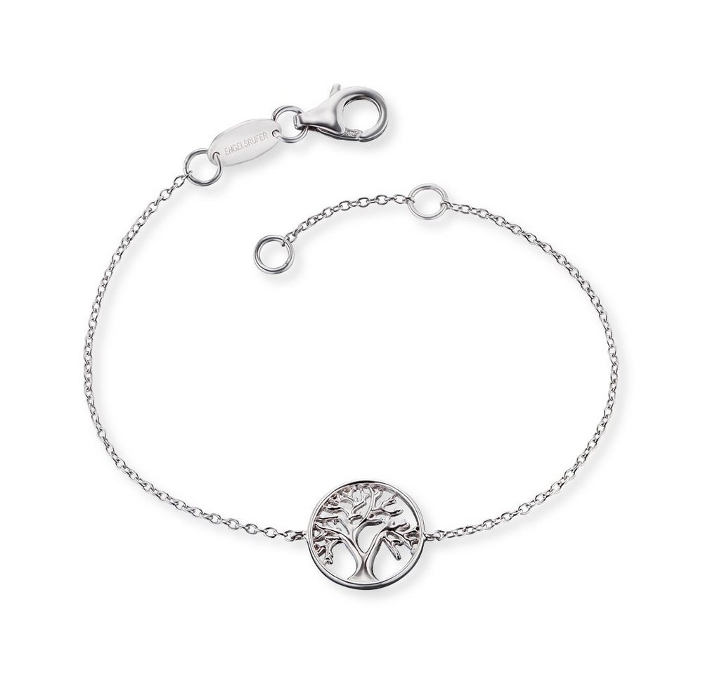 Herzengel Wickelarmband Set Herzengel Armband Damen ERB-LILTREE Silber Lebensbaum 19 cm von Herzengel