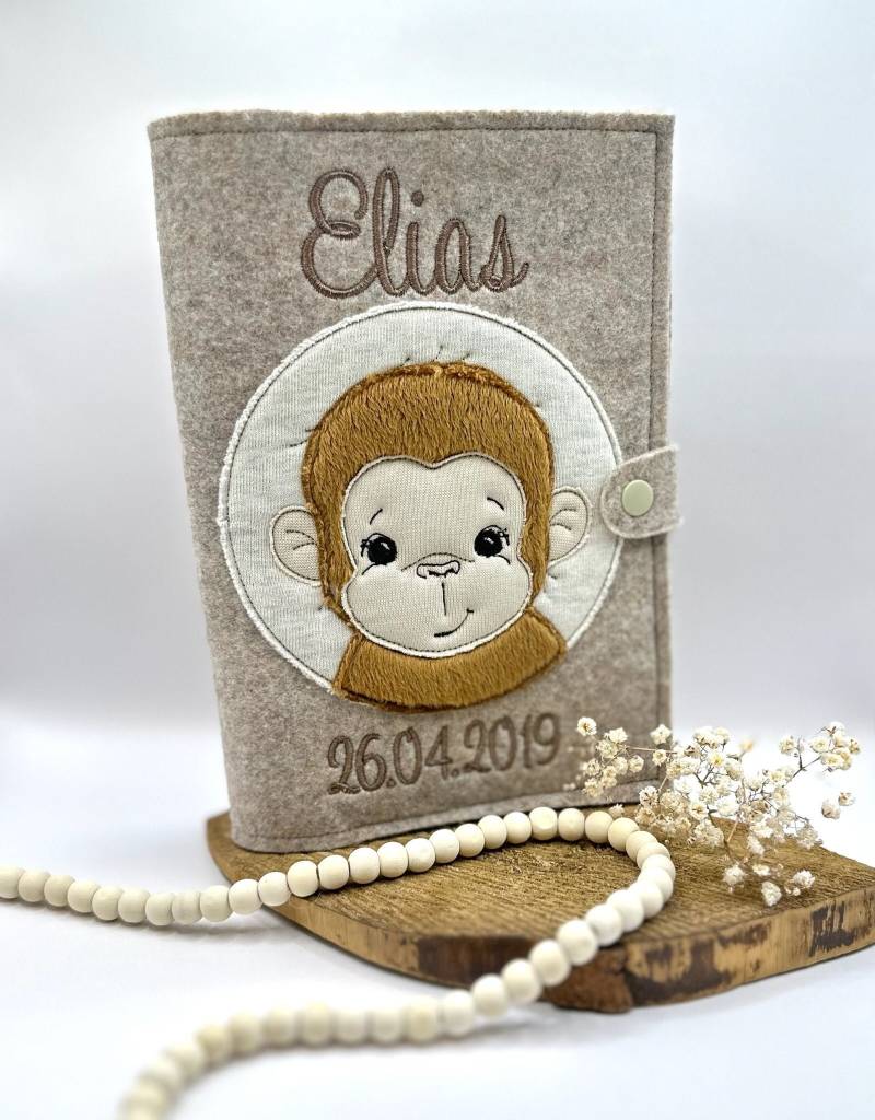 U-Heft Hülle Personalisiert Aus Filz/Untersuchungshefthülle Für Kinder /Geburtsgeschenk/Taufe/ Babygeschenk Mit Namen/U Heft/Filz/Geschenk von HerzensfreundinShop