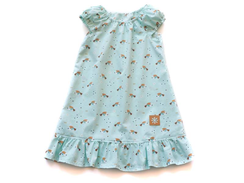 Kleid Mädchen Blumen Einschulung Hochzeit von HerzenskinderDesign