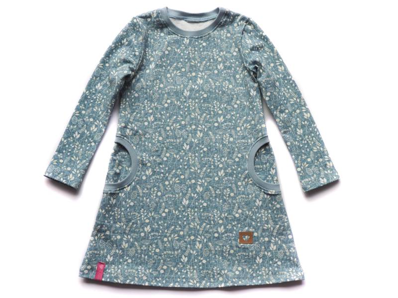 Kleid Mädchen Blumen Ranken Geburtstag Geschenk von HerzenskinderDesign