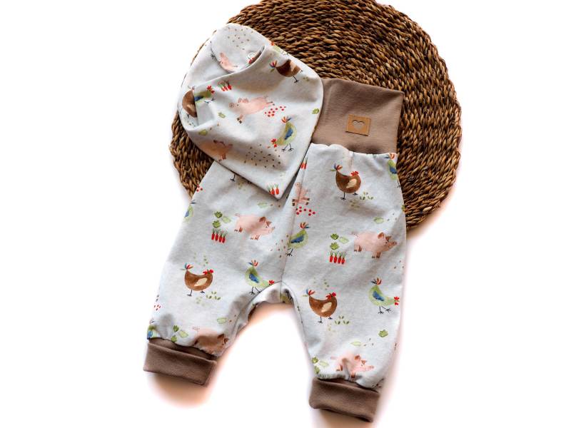 Pumphose Halstuch Bauernhof Farm Tiere von HerzenskinderDesign