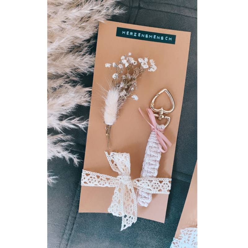 Makramee Schlüsselanhänger Karte | Geschenkkarte Geschenk Mit Personalisiert Christmas Makramee Schlüsselanhänger Karte | Geschenkkarte Geschenk Mit Personalisiert Christmas von Herzensstube