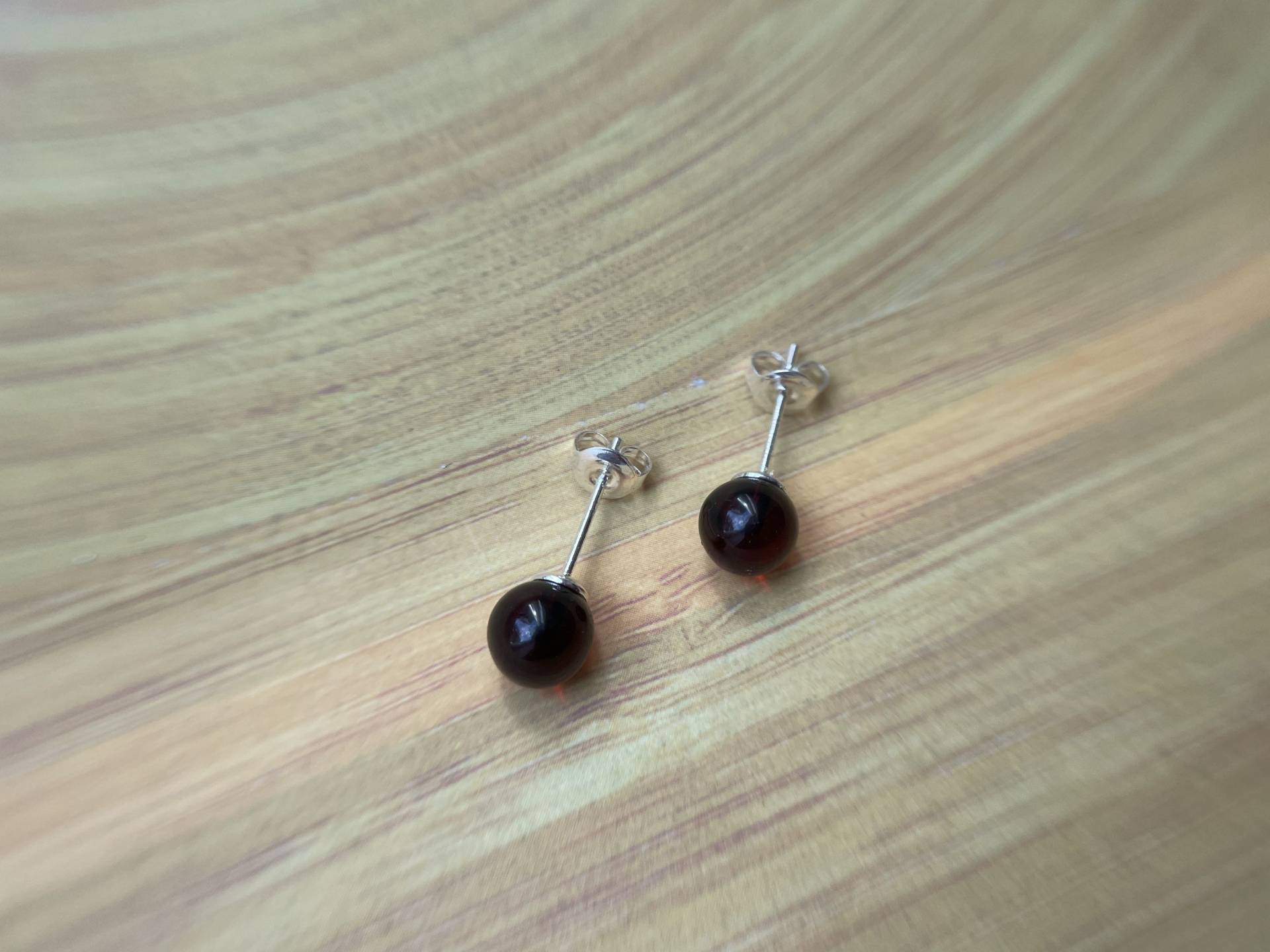 Ohrstecker Mit Bernstein Ohrstecker Mit Bernstein von HerzglanzShop