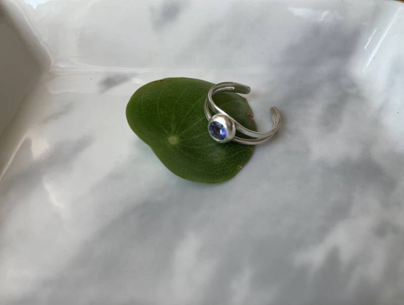 Silberring | 925 Blue Ocean Silberring | 925 Blue Ocean von HerzglanzShop
