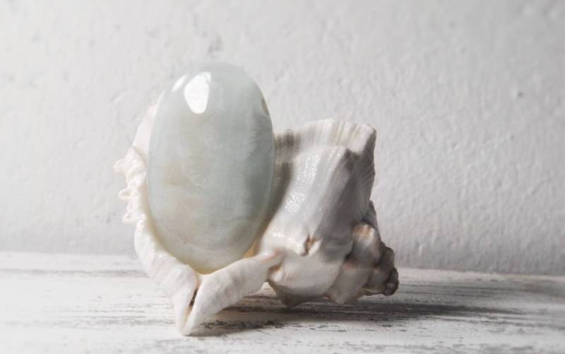 Aquamarin Anhänger Blau/Orange | Herzgöttin Aquamarin Anhänger Blau/Orange | Herzgöttin von Herzgoettin