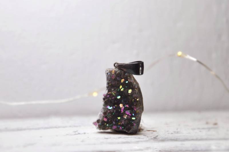 Titan Quarz Anhänger/Aura Vintage Druzy Fantasy Magic Witch Viking Titan Quarz Anhänger/Aura Vintage Druzy Fantasy Magic Witch Viking von Herzgoettin