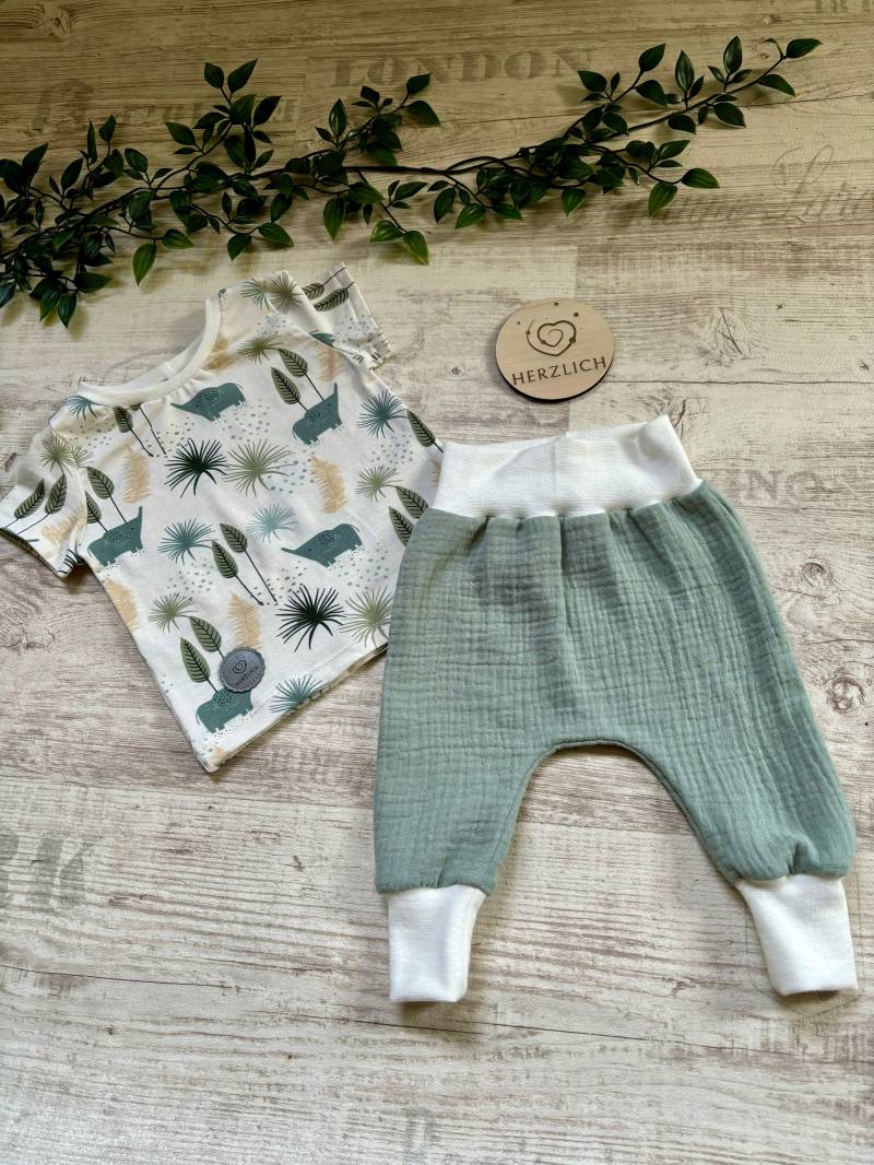 Kinderkleidung Set " Babyrüssel Herzlichbysebastian von HerzlichbySebastian