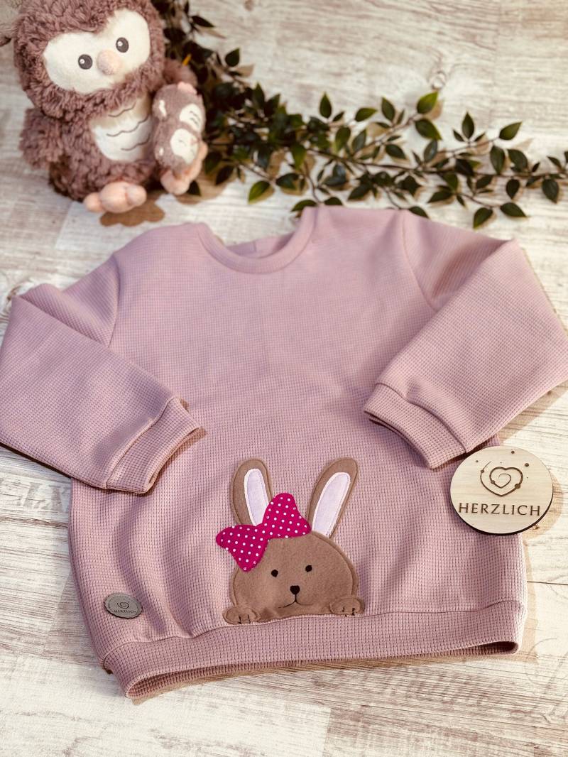 Kinderpullover" Hallo Häschen " Herzlichbysebastian von HerzlichbySebastian