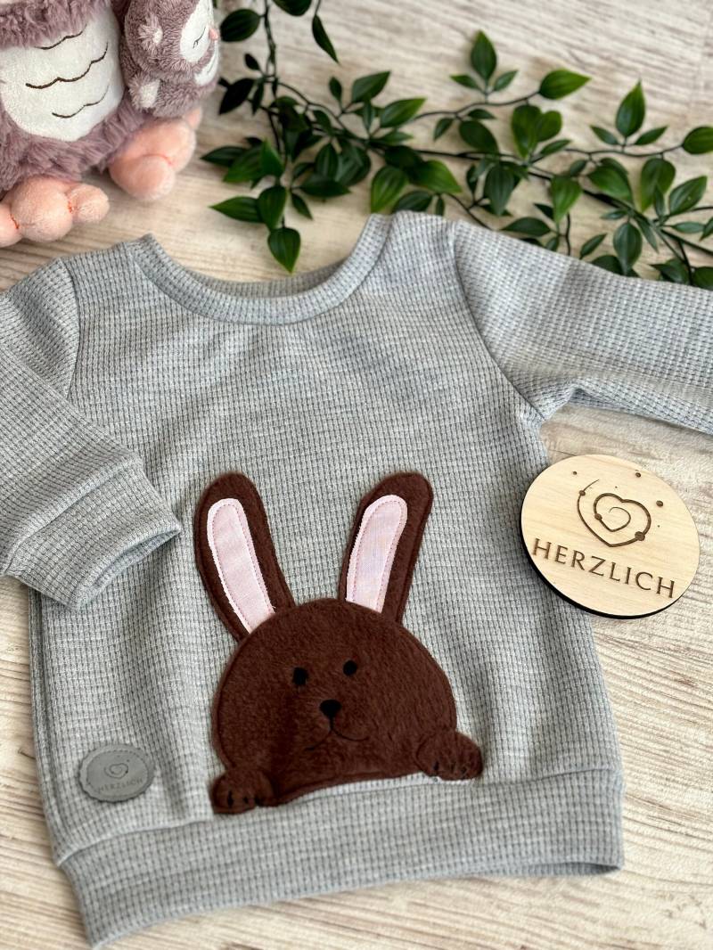 Kinderpullover "Hoppelmann" Herzlichbysebastian von HerzlichbySebastian